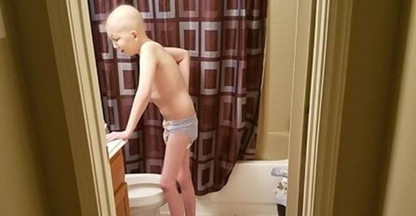 Objavila je fotku 10-godišnjeg sina u peleni, a razlog je užasan: "Stvarni život nije lijep"