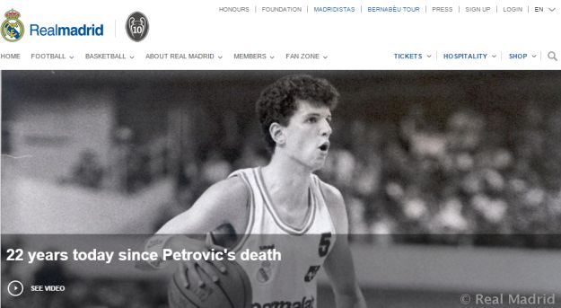 Real Madrid nije zaboravio Dražena: "Navijači žale što nisu mogli duže uživati u njegovoj igri"