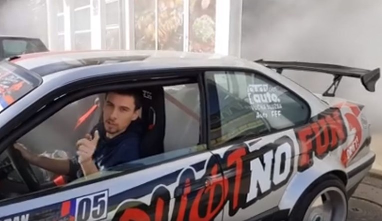 Srpski vozači izazvali Hrvate natjecanjem u paljenju guma