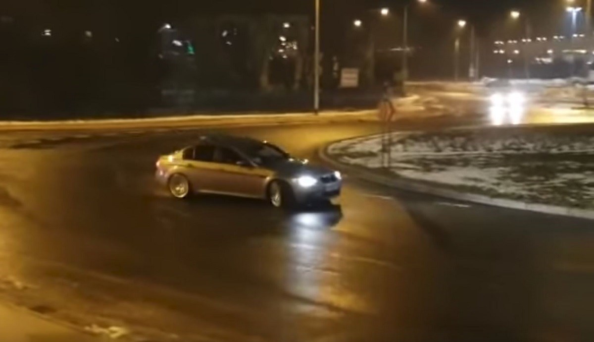 Driftao BMW-om na rotoru u Zagrebu: "Nemojte ovo pokušavati sami"