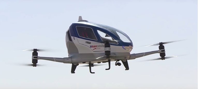 VIDEO Dubai od srpnja pušta u promet leteće dronove za putnike