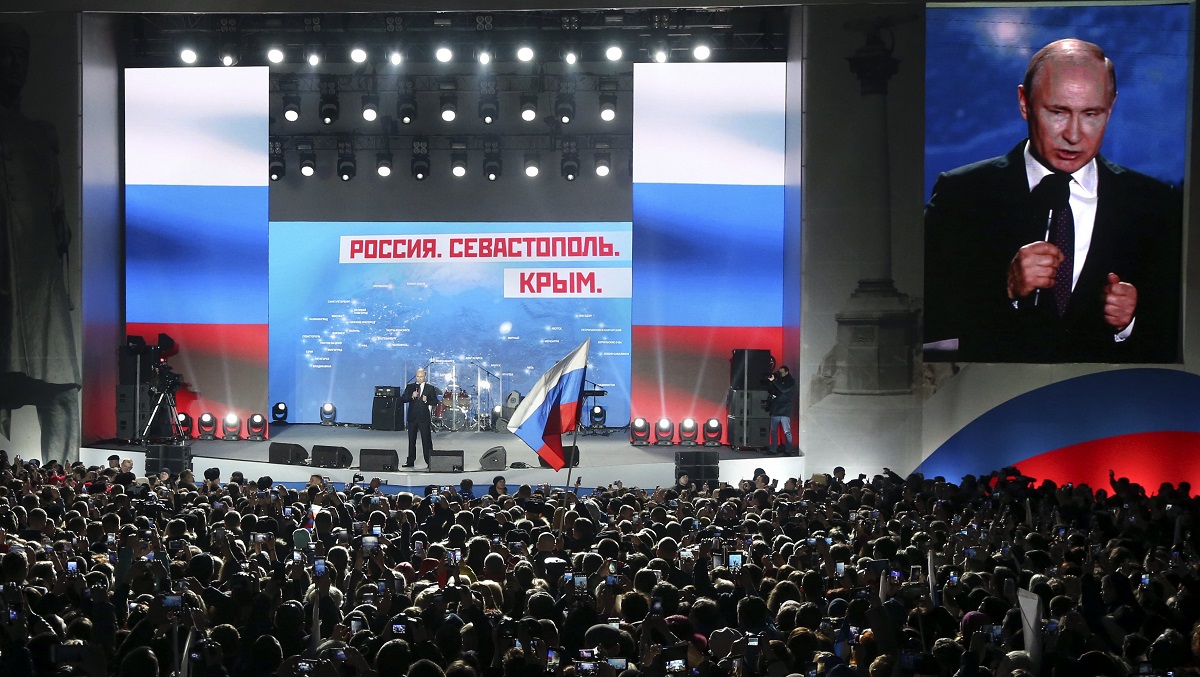 Ususret obljetnici pripojenja Krima, Putin pozdravlja "povijesnu pravdu"