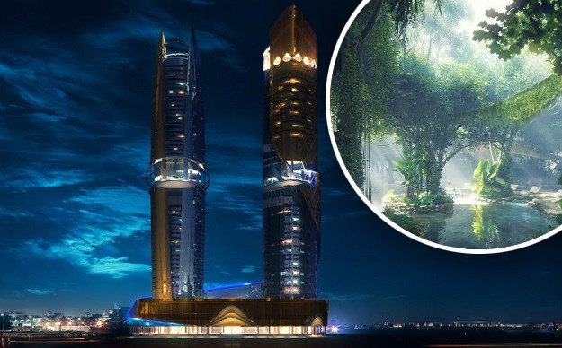 FOTO U Dubaiju se otvara superluksuzni hotel s vlastitom prašumom