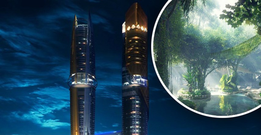 FOTO U Dubaiju se otvara superluksuzni hotel s vlastitom prašumom