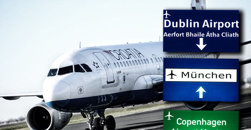Croatia Airlines uvodi direktne letove za Dublin, Muenchen i Kopenhagen, evo koliko će koštati karte