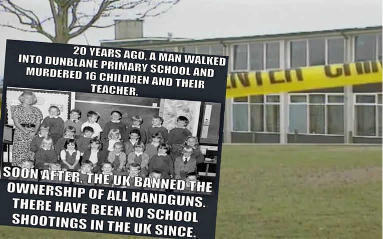 Velika Britanija je nakon pokolja u školi 1996. zabranila vatreno oružje. Nije više imala nijedan napad