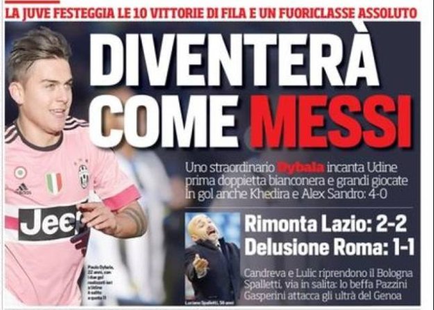 Svjetske naslovnice: Juventusov Messi