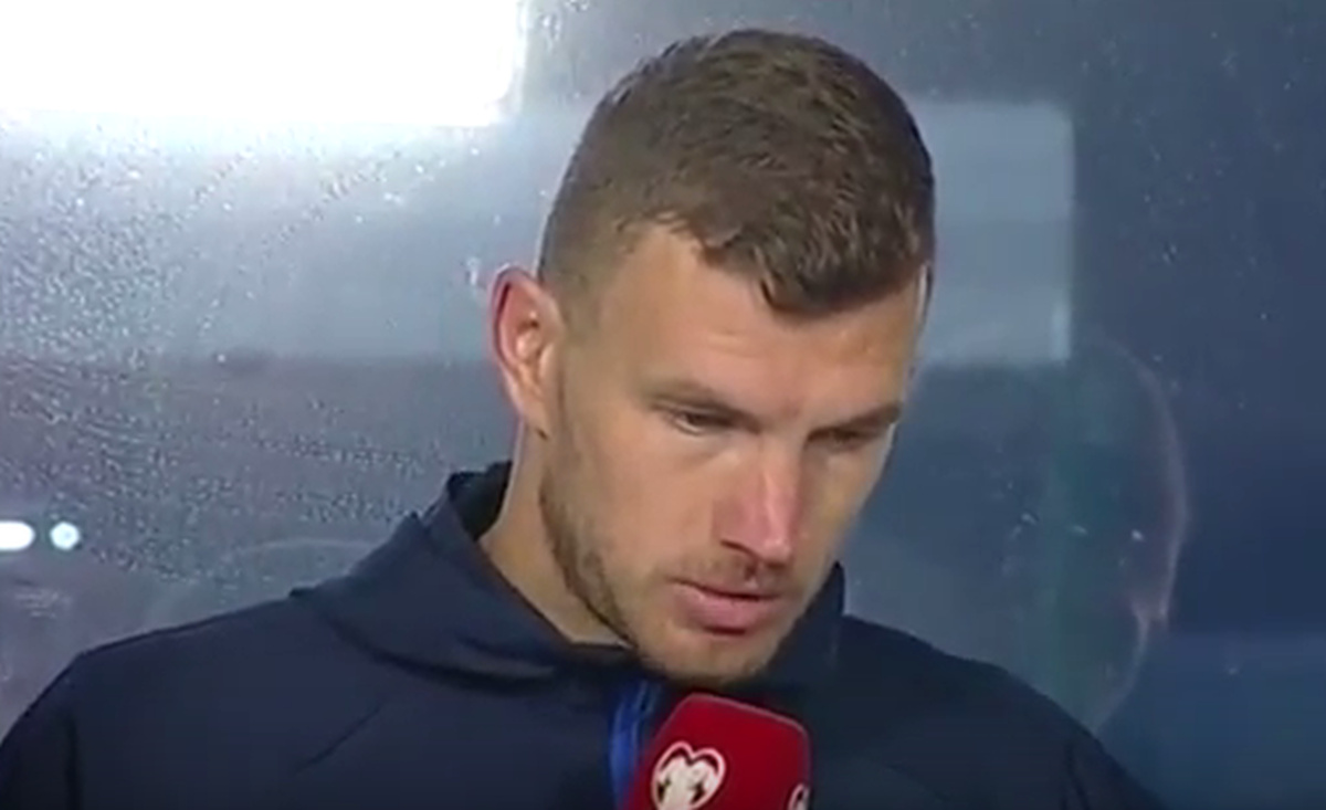 Džeko: Pogledajte ove golove, to nema veze s profesionalnim nogometom