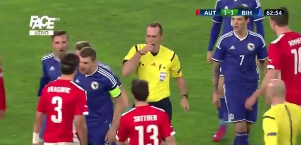 Ljutiti Dijamant: Džeko napao Austrijanca Dragovića