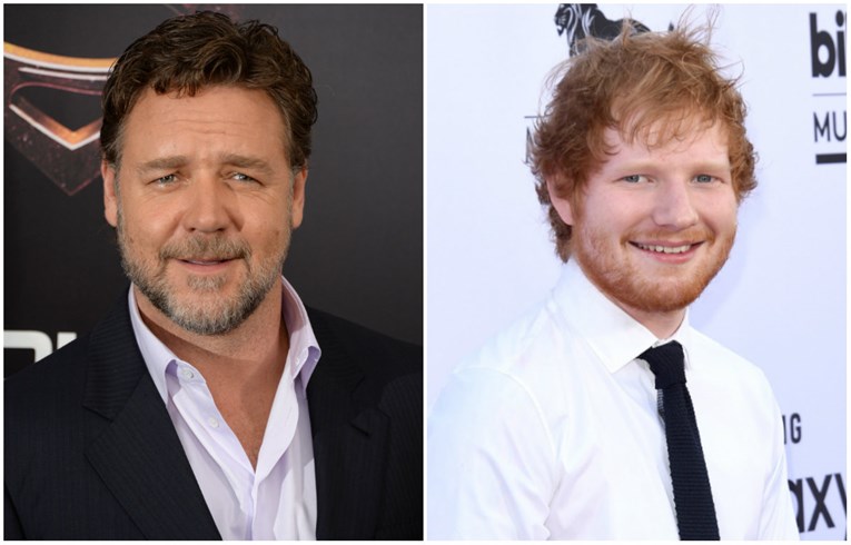 Je li Russell Crowe upravo slučajno otkrio da je Ed Sheeran zaručen?
