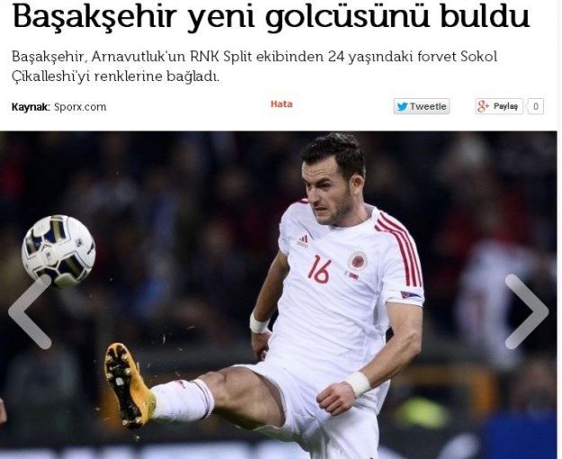 Dobar posao Splita: Cikalleshi za milijun i pol eura odlazi u Tursku