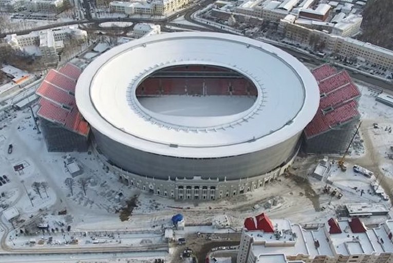 RUSI ZAVRŠILI NAJČUDNIJI STADION Ovako su ga povećali za SP