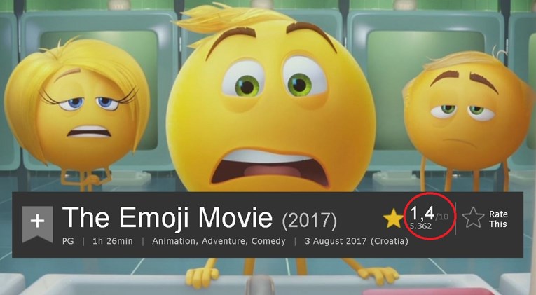 Emoji film doživio totalni debakl: "Vratite mi oči na tvorničke postavke"