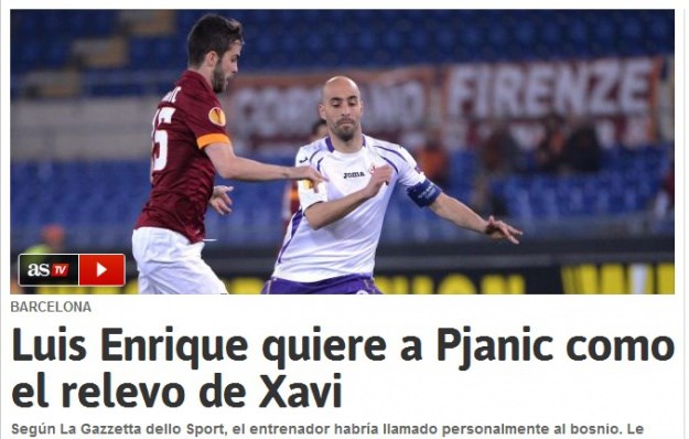 Gazzetta dello Sport: Enrique je pitao Pjanića želi li postati Xavijev nasljednik