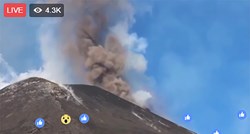 VIDEO Spektakularna erupcija Etne, zasad nije opasno