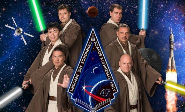 Tema je "Star Wars", a u glavnoj su ulozi NASA-ini astronauti