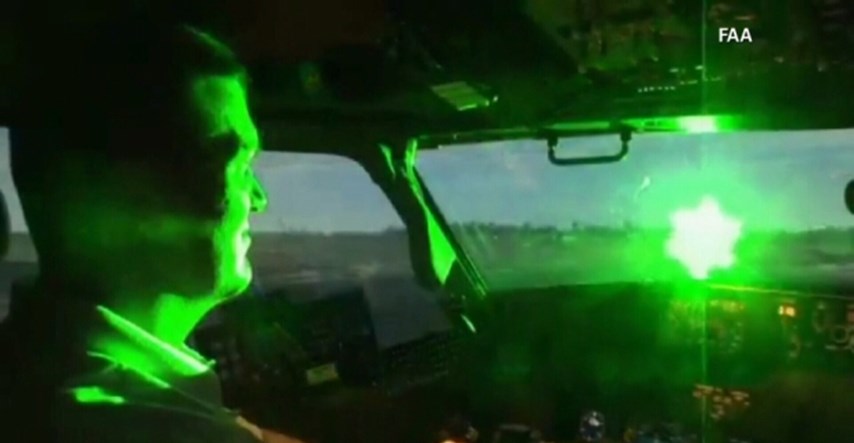 Opasno je zasljepljivati pilote laserima: Osim što su ugroženi životi, kazna je i do 15.000 kuna