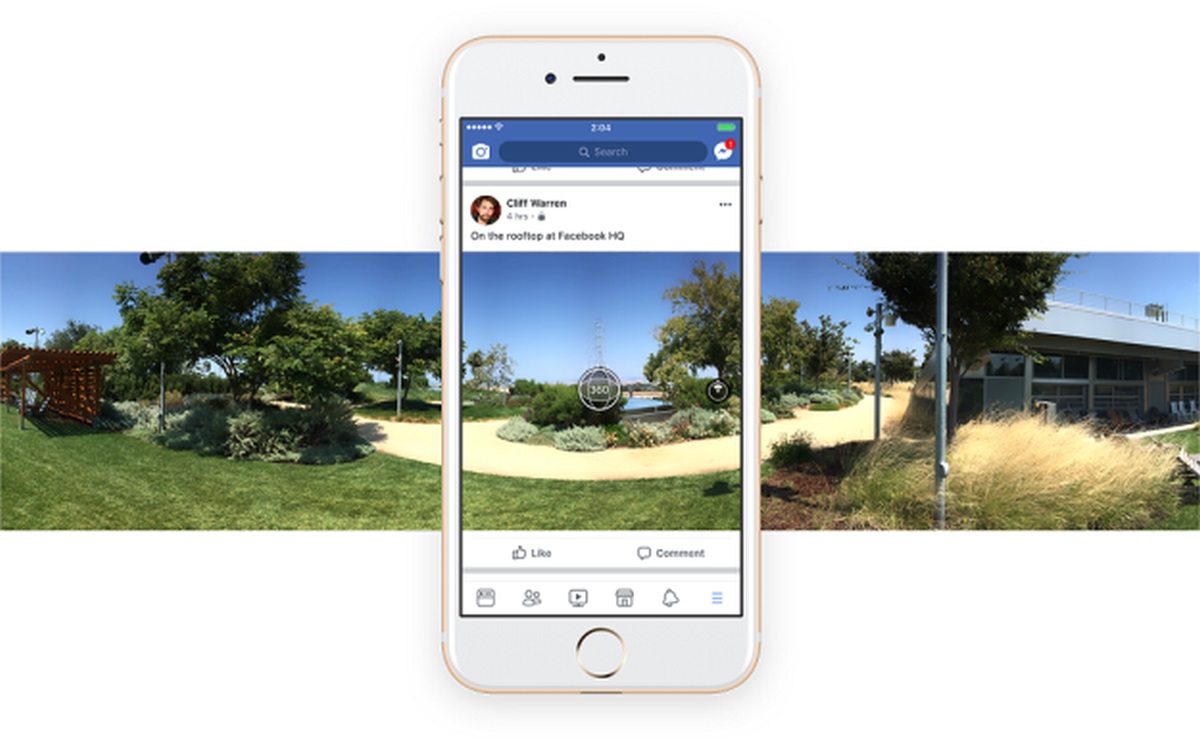 Odsad na Facebooku možete direktno snimiti fotku od 360 stupnjeva