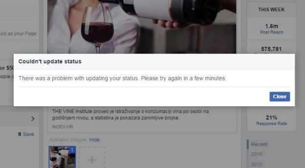 Problemi s Facebookom: Stotine korisnika satima blokirane, još nema rješenja