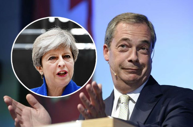 Nigel Farage: Brexit je izdaja, Theresa May želi samo zadovoljiti Bruxelles