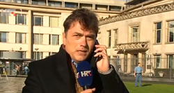 Novinar HRT-a iz Haaga pričao i u mobitel i u mikrofon zbog tehničkih problema