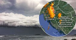 VIDEO, FOTO Snažna oluja napravila štete u Istri, ojačala je i kreće se prema Zagrebu: "Moglo bi biti problema"