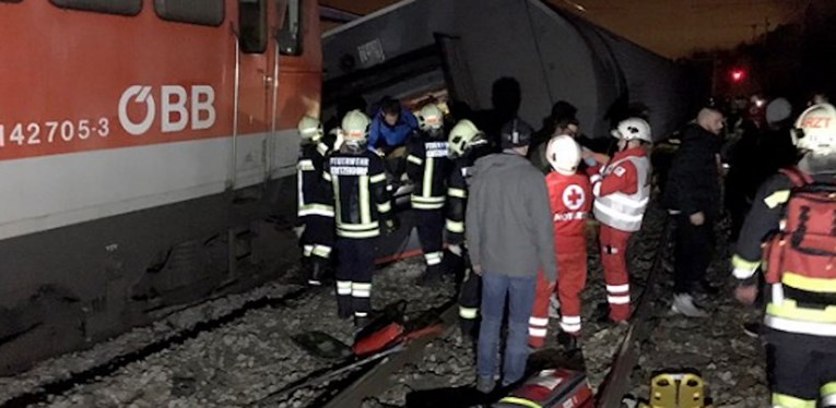 VIDEO Sudarila se dva vlaka kraj Beča, najmanje 8 ljudi ozlijeđeno