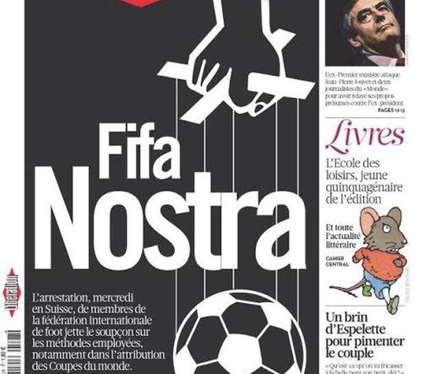 Svjetske naslovnice: "FIFA Nostra"