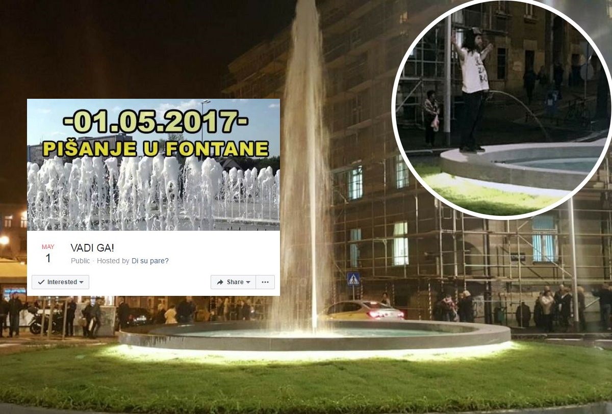 "Vadi ga!" Ne znate što bi sa sobom na Praznik rada? Pozvani ste na pišanje u fontane