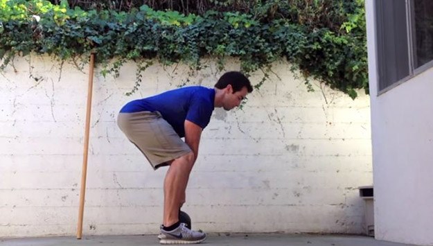 Pravilna izvedba mrtvog dizanja s girjom