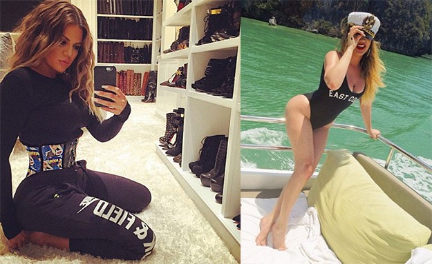 Khloe Kardashian: Dug put do fit forme