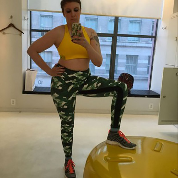 Lena Dunham postala je prava fitness inspiracija