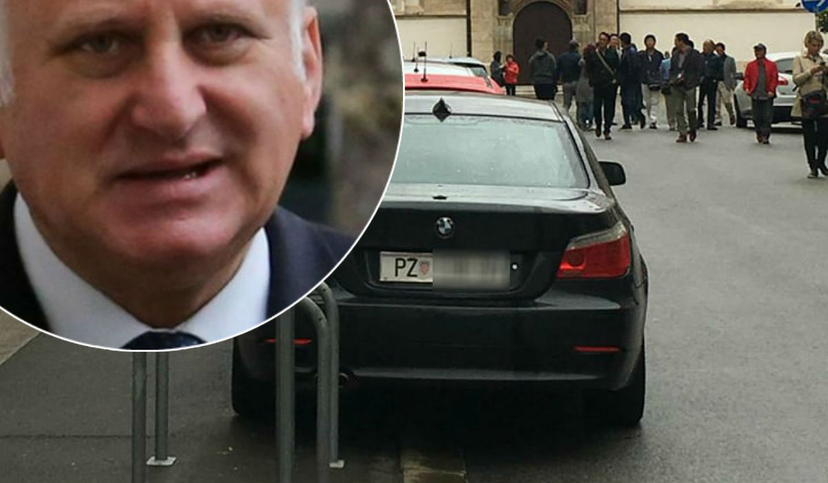 "Najsiromašniji" zastupnik u saboru parkira svoj BMW gdje hoće