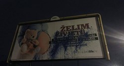 FOTO Zagrebački aktivisti u noćnoj akciji prebrisali plakate "Želim živjeti" i napisali nove poruke