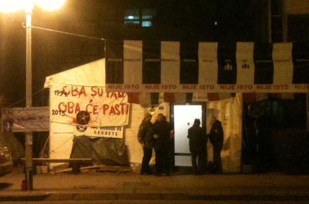 Prosvjednici iz Savske poručuju: Ne napuštamo šator, pobjeda Kolinde ništa ne mijenja