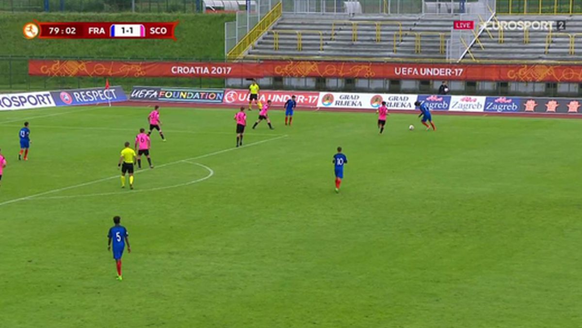 Francuzi u posljednjoj minuti zabili za četvrtfinale U17 Eura u Hrvatskoj