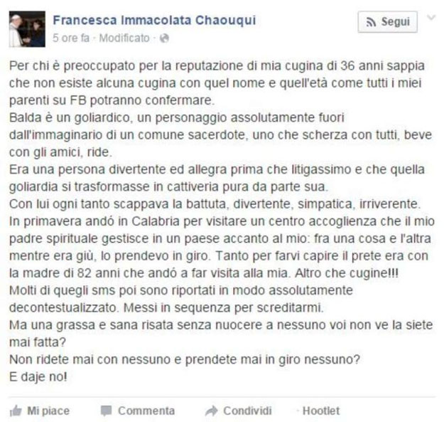 PR-ica Vatikana slala vruće poruke monsinjoru: "Moja rođakinja se želi jebati s tobom"