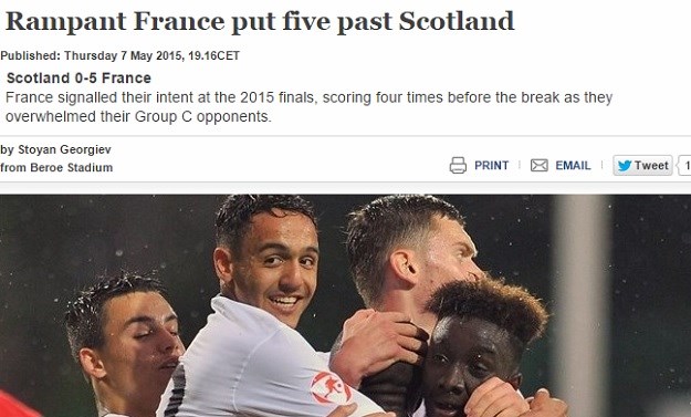 Mladi Englezi slomili Italiju, Francuska razbila Škotsku