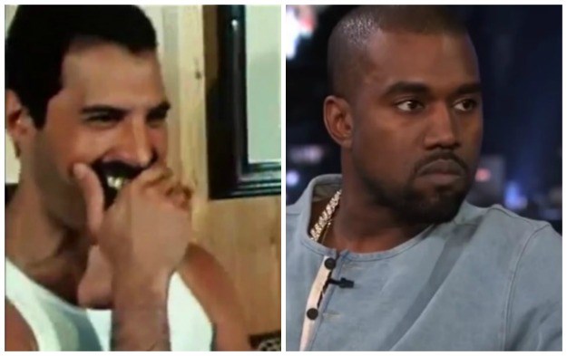 Video godine: Kanye toliko loše "pjeva" da i Freddie Mercury umire od smijeha