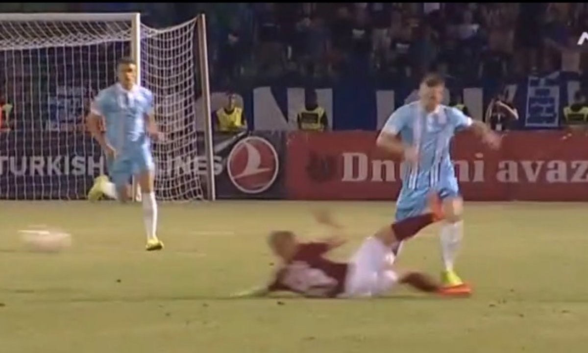 SUROV, DRZAK, BEZOBRAZAN Pogledajte brutalan prekršaj sa sarajevskog derbija