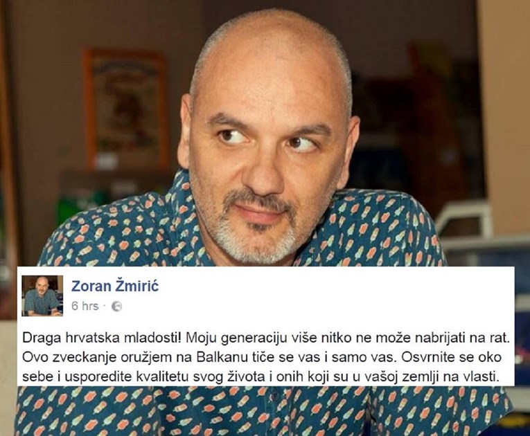 Roker statusom zapalio Hrvatsku: "Bogataši žele novi rat! Vaša braća su studenti u Zagrebu i Beogradu"