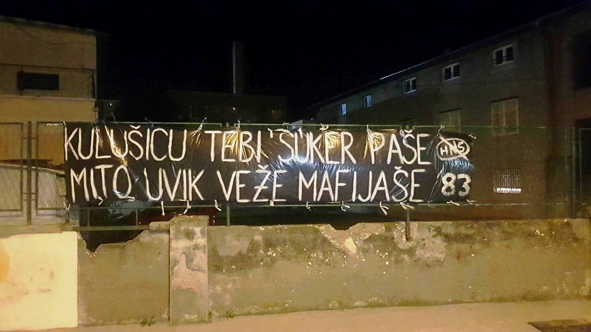 ŠIBENIK SE PRODAO ŠUKERU, FUNCUTI POBJESNILI "Kulušiću, tebi Šuker paše, mito uvijek veže mafijaše"