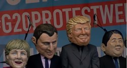 VIDEO Prosvjed uoči prvog sastanka Putina i Trumpa: "Jebite se, G20!"