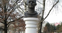 Rusi zgroženi nakon što su vandali napali zagrebački spomenik kozmonautu Gagarinu