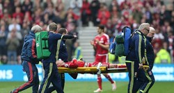 Uznemirujuća snimka: Nogometaš teško ozlijeđen u derbiju za Premiership
