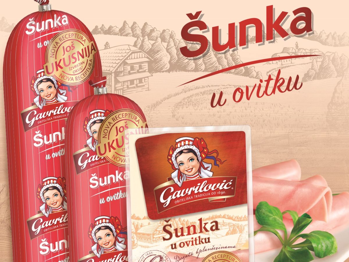 Gavrilović šunka u ovitku postala je još ukusnija