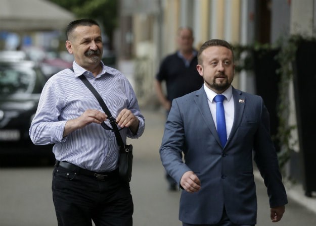Ćorić i Tepeš stigli na pregovore u HDZ: "Cilj je spriječiti povratak neokomunista Milanovića na vlast"