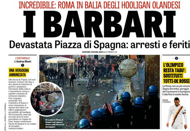 Svjetske naslovnice: Barbari u Rimu i Barcin lov na trostruku krunu