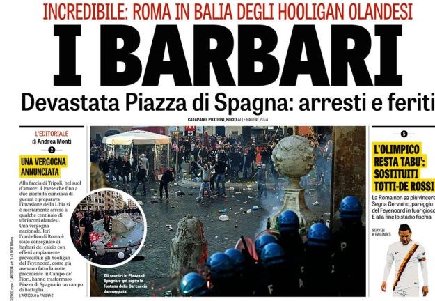 Svjetske naslovnice: Barbari u Rimu i Barcin lov na trostruku krunu