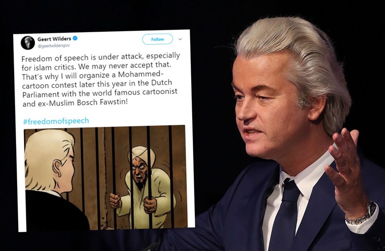 Nizozemski ekstremist Wilders želi održati natjecanje u karikaturama o proroku Muhamedu